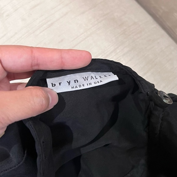 💖 3 for $20 ✅ Oversized bryn Walker Women's Black Blouse - Picture 4 of 5